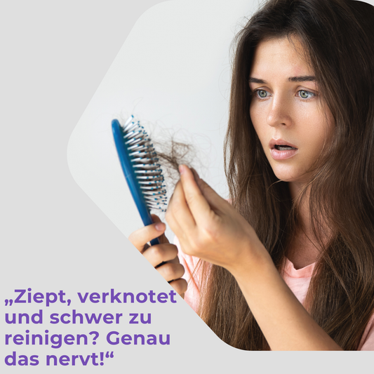 Lumora - selbstreinigende Haarbürste