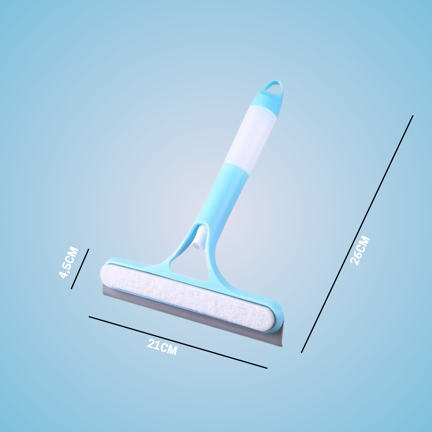 AquaSwipe – „Sprühen, wischen, glänzen.“