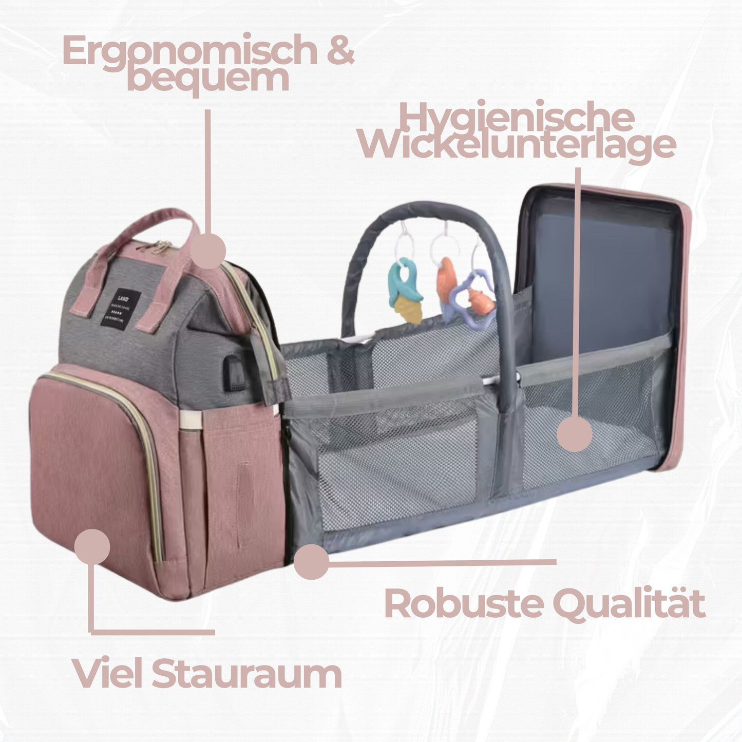 Luminoo- Der Wickelrucksack