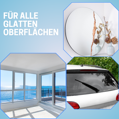 AquaSwipe – „Sprühen, wischen, glänzen.“