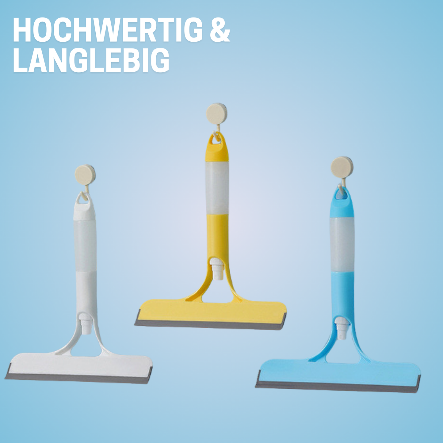 AquaSwipe – „Sprühen, wischen, glänzen.“