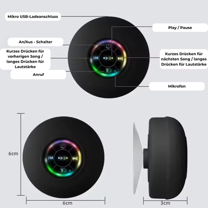AquaBeats - „Dein Groove unter der Dusche.“