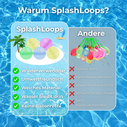 SplashLoops - Wiederverwendbare Wasserballons